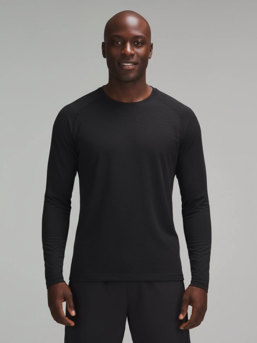 NWT LULULEMON Mens Metal Vent Long Sleeve Graphite Grey Black S M L XL XXL $88